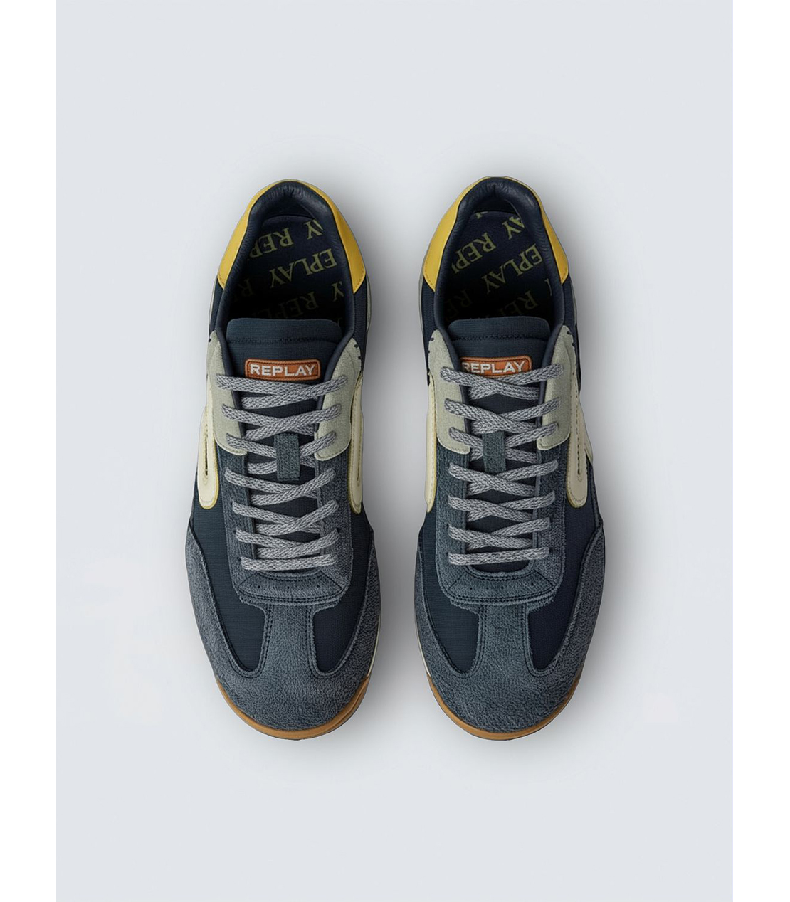 ナイロンアッパー70'sスニーカー 詳細画像 ネイビー 4